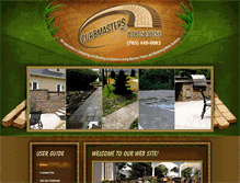 Tablet Screenshot of curbmastersinc.com